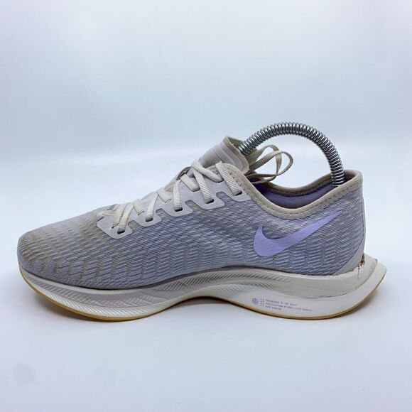 Nike Zoom Pegasus Turbo 2 Women's Size 7.5 Purple White Running Shoes AT8242-004 - Picture 10 of 11